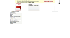 Desktop Screenshot of bip.ugwyry.rekord.pl