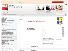 Tablet Screenshot of bip.ugbuczkowice.rekord.pl